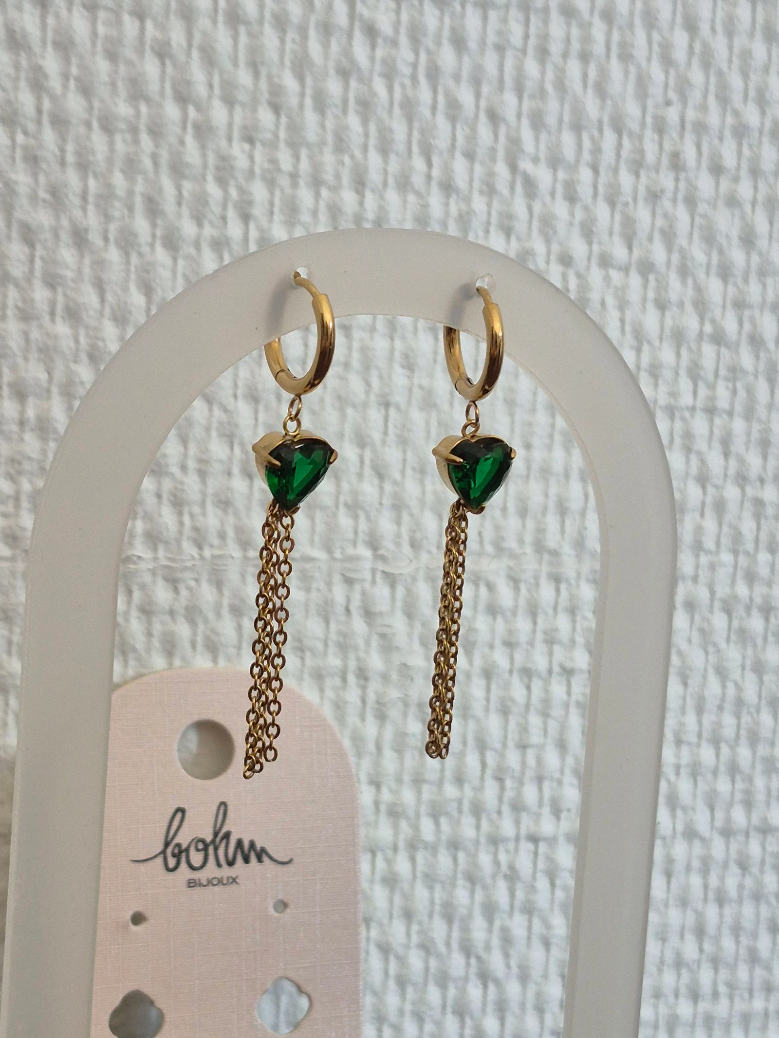Bohm Earrings – New – Stainless Steel – photo 2